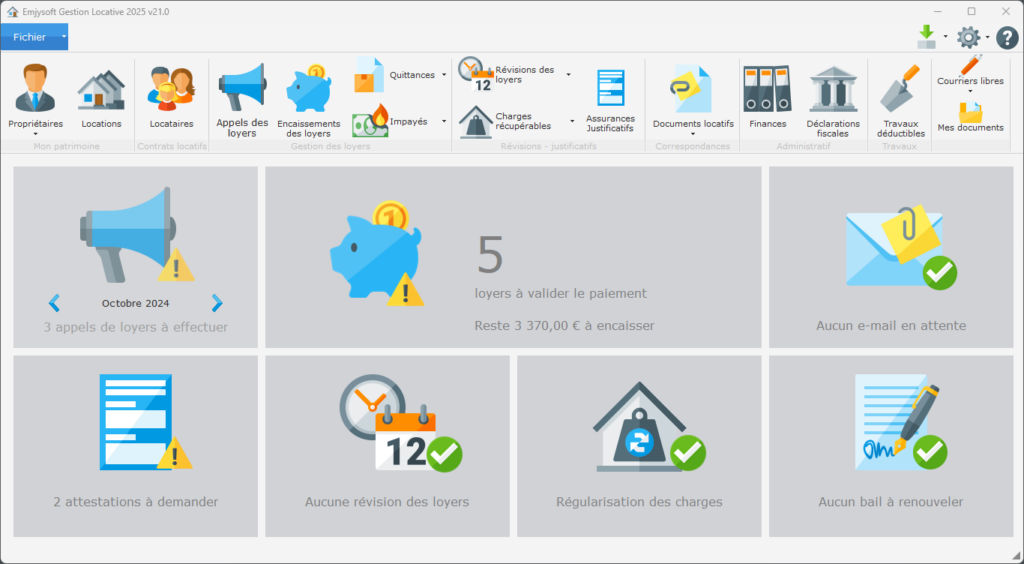 Emjysoft Gestion Locative v2025